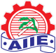 AIIE logo representing the Exhibition Society in Hyderabad, featuring a modern design and vibrant colors.
